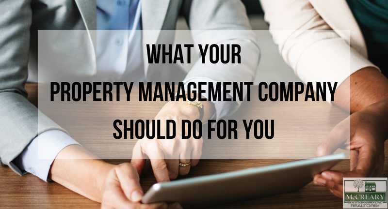 What Your Property Management Company Should Do For You